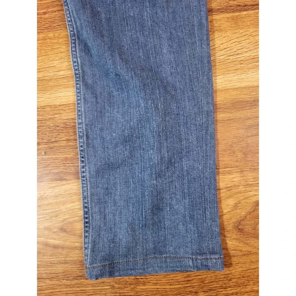 Paige Jeans Mens 36 Blue Indigo Dark Wash Lennox Slim‎ Stretch Denim